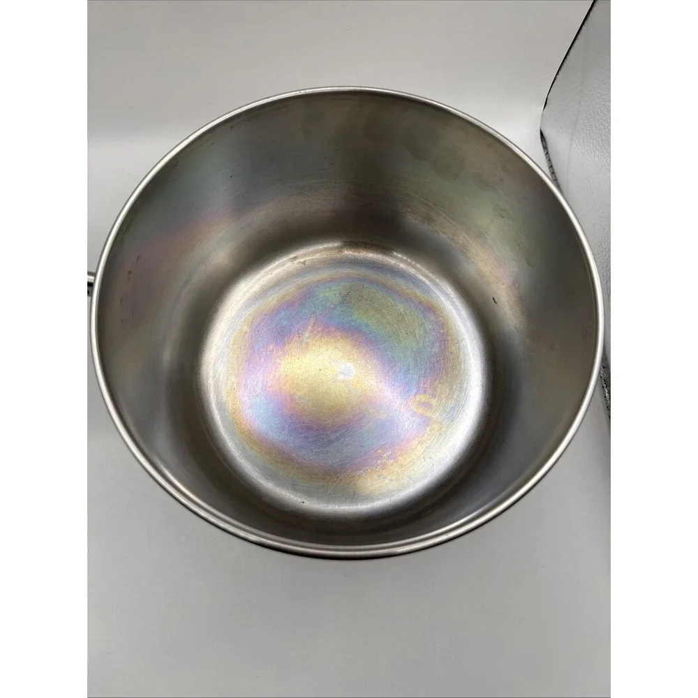 Revere Ware 3 Qt Sauce Pan Pot NO Lid Copper Bottom Clinton IL USA Flat Bottom